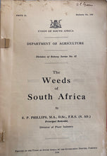 Load image into Gallery viewer, The Weeds of South Africa 1938