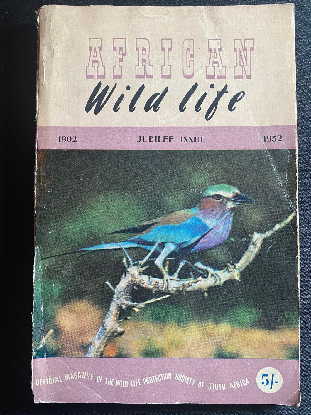 African Wild Life Jubilee Issue 1952