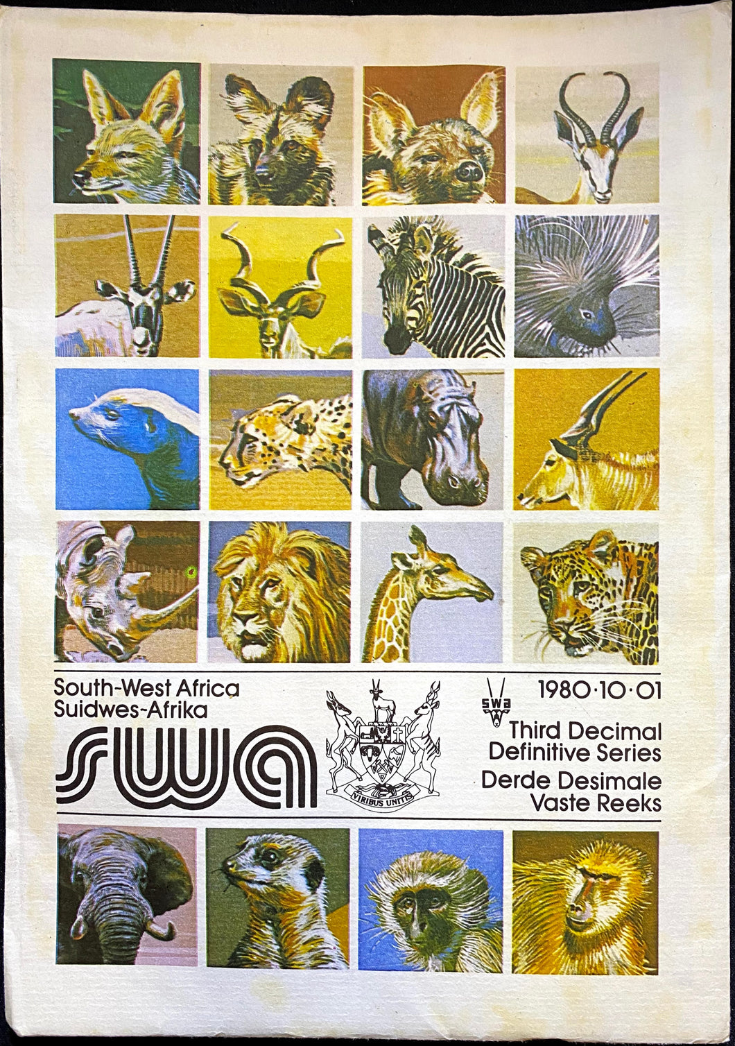 The SWA Third Decimal Definitive Series 1980.10.01