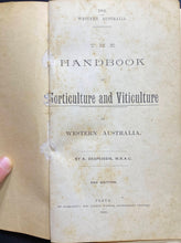 Load image into Gallery viewer, The Handbook of Horticulture and Viticulture of Western Australia
